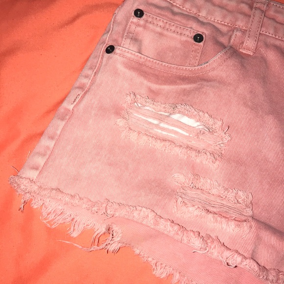 Mini jean shorts - Picture 3 of 3